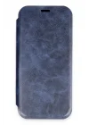 Mey İthalat®   iPhone 16 Pro Max Kılıf Flip Cover - Lacivert