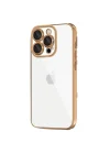 Mey İthalat®   iPhone 16 Pro Max Kılıf  Lensli Silikon - Desert