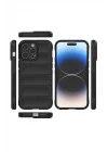 Mey İthalat®   iPhone 16 Pro Max Kılıf Optimum Silikon - Siyah