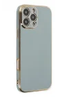 Mey İthalat®   iPhone 16 Pro Max Kılıf Volet Silikon - Açık Yeşil