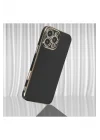Mey İthalat®   iPhone 16 Pro Max Kılıf Volet Silikon - Beyaz