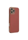Mey İthalat®   iPhone 16 Pro Max Kılıf Volet Silikon - Kırmızı