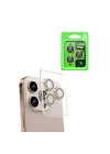 Mey İthalat®  iPhone 16 Pro Max Raze Metal Kamera Lens - Natural Grey