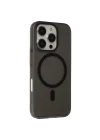 Mey İthalat®  iPhone 16 Pro Tuna PC Slim Magsafe Kapak - Siyah