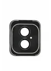 Mey İthalat®  iPhone 16 PVD Metal Kamera Lens - Siyah