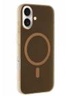 Mey İthalat®  iPhone 16 Tuna PC Slim Magsafe Kapak - Desert