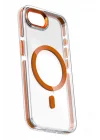 Mey İthalat®   iPhone 16E Bella Magsafe Kapak - Mavi