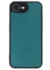 Mey İthalat®  iPhone 16E Kılıf Aras Deri Kapak - Açık Yeşil
