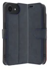 Mey İthalat®   iPhone 16E Kılıf Trend S Plus Kapaklı Kılıf - Lacivert