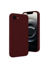 Mey İthalat®  iPhone 16E Kılıf Viera Silikon - Bordo