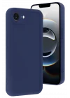 Mey İthalat®  iPhone 16E Kılıf Viera Silikon - Lacivert