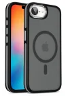 Mey İthalat®   iPhone 16E Winner Magsafe Kapak - Siyah