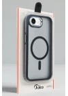 Mey İthalat®   iPhone 16E Winner Magsafe Kapak - Siyah