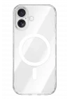 Mey İthalat®   iPhone 17 Kılıf Pc Real Magsafe Kapak - Şeffaf