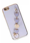 Mey İthalat®  iPhone 6 Kılıf Esila Silikon - Lila