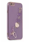 Mey İthalat®  iPhone 6 Kılıf Esila Silikon - Mor