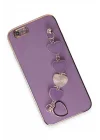 Mey İthalat®  iPhone 6 Kılıf Esila Silikon - Mor