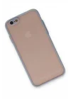 Mey İthalat®  iPhone 6 Kılıf Montreal Silikon Kapak - Gri