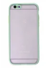 Mey İthalat®  iPhone 6 Kılıf Montreal Silikon Kapak - Turkuaz