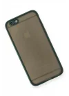 Mey İthalat®   iPhone 6 Kılıf Montreal Silikon Kapak - Yeşil