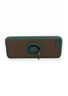 Mey İthalat®  iPhone 6 Kılıf Montreal Yüzüklü Silikon Kapak - Yeşil
