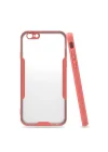 Mey İthalat®   iPhone 6 Kılıf Platin Silikon - Pembe