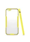 Mey İthalat®   iPhone 6 Kılıf Platin Silikon - Sarı