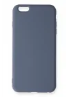Mey İthalat®  iPhone 6 Plus Kılıf Nano içi Kadife Silikon - Gri