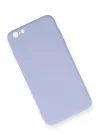 Mey İthalat®  iPhone 6 Plus Kılıf Nano içi Kadife Silikon - Lila