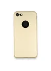 Mey İthalat®  iPhone 7 Kılıf First Silikon - Gold