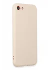 Mey İthalat®  iPhone 7 Kılıf First Silikon - Krem