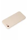 Mey İthalat®  iPhone 7 Kılıf First Silikon - Krem