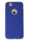 Mey İthalat®  iPhone 7 Kılıf First Silikon - Lacivert