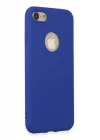 Mey İthalat®  iPhone 7 Kılıf First Silikon - Lacivert