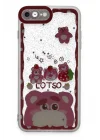 Mey İthalat®   iPhone 7 Kılıf Sweet Desenli Silikon Kapak - Pembe