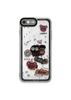 Mey İthalat®  iPhone 7 Kılıf Sweet Desenli Silikon Kapak - Sarı