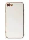Mey İthalat®   iPhone 7 Kılıf Volet Silikon - Beyaz