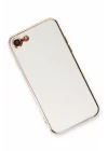 Mey İthalat®   iPhone 7 Kılıf Volet Silikon - Beyaz