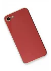 Mey İthalat®   iPhone 7 Kılıf Volet Silikon - Kırmızı
