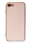Mey İthalat®   iPhone 7 Kılıf Volet Silikon - Pembe