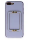 Mey İthalat®  iPhone 7 Plus Kılıf Coco Elit Kapak - Lila