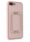 Mey İthalat®  iPhone 7 Plus Kılıf Coco Elit Kapak - Pembe