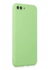 Mey İthalat®  iPhone 7 Plus Kılıf First Silikon - Açık Yeşil