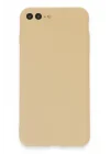 Mey İthalat®  iPhone 7 Plus Kılıf First Silikon - Gold