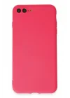Mey İthalat®  iPhone 7 Plus Kılıf First Silikon - Pembe