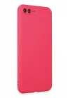 Mey İthalat®  iPhone 7 Plus Kılıf First Silikon - Pembe