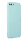 Mey İthalat®  iPhone 7 Plus Kılıf First Silikon - Turkuaz