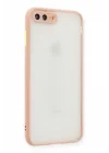 Mey İthalat®   iPhone 7 Plus Kılıf Montreal Silikon Kapak - Pembe
