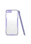 Mey İthalat®   iPhone 7 Plus Kılıf Platin Silikon - Lila