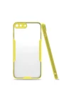 Mey İthalat®   iPhone 7 Plus Kılıf Platin Silikon - Sarı